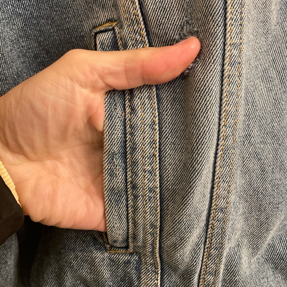 Custom Pendleton Denim Jacket - image 6